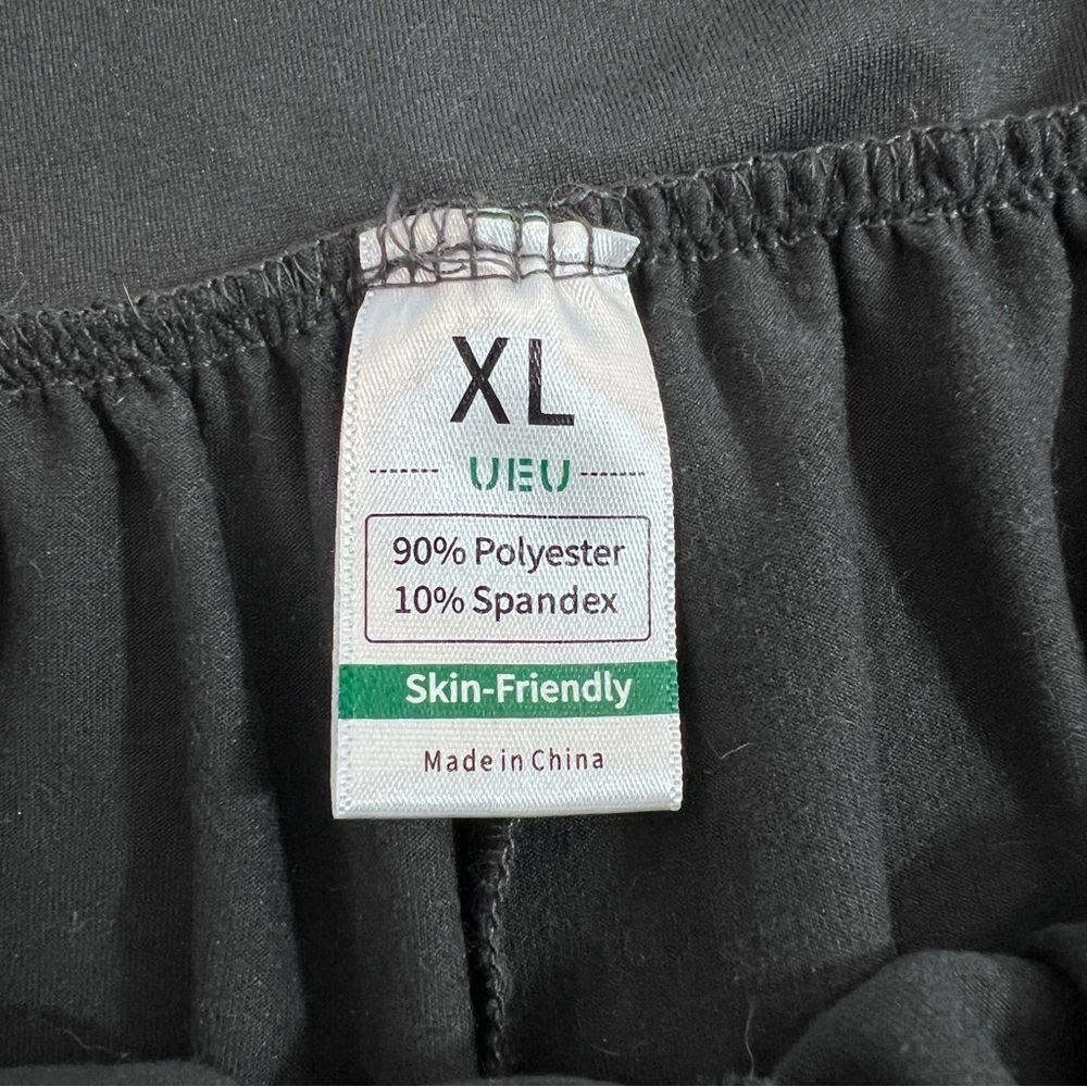 U-E-U Cropped Grey Wide Leg Pants - Size XL - Picture 7 of 8